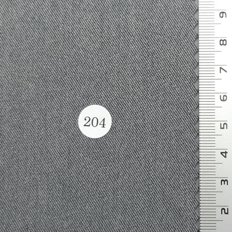 Solid Twill Polyester Rayon Spandex Woven Fabric - FAB1694 - 1.Ivory Beige (213)-2.Beige (212)-3.Green Ivory (211)-4.Yellow Beige (210)-5.Pink (209)-6.Ivory (208)-7.White (207)-8.Grey (206)-9.Brown (205)-10.Light Charcoal (204) 