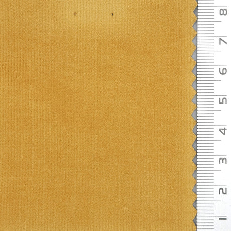 28Wale Solid Corduroy Cotton Spandex Woven Fabric - FAB1666 - 1.Soft Amber-2.Schooner-3.Sandrift-4.Barley Corn-5.Oyster Pink-6.Puce-7.Nebula-8.Lunar Green-9.Aztec-10.Apache 