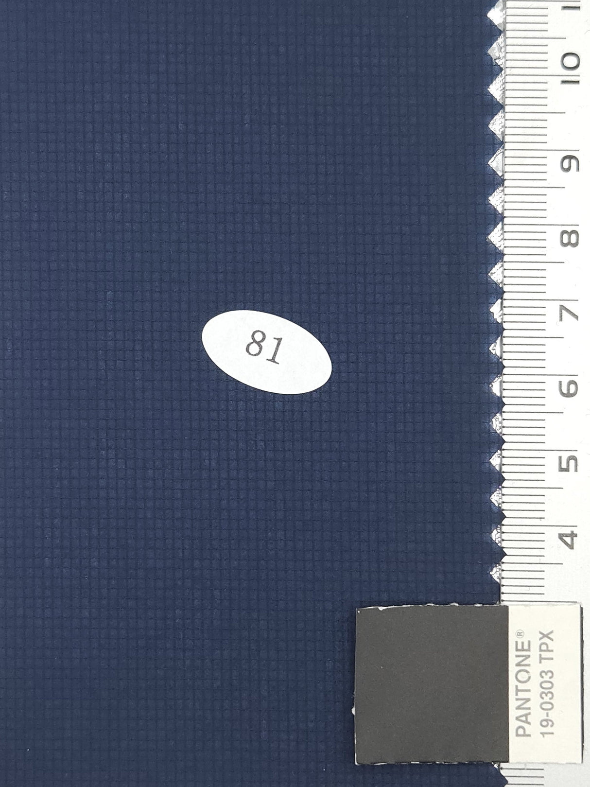 Solid Recycled Nylon Woven Fabric - FAB1707 - Navy