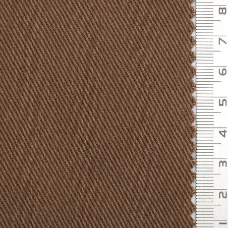 7s Solid Twill Washing Cotton Woven Fabric - FAB1756 - 1.Light Pink-2.Light Blue-3.Cream-4.White-5.Beige-6.Tan-7.Darker Tan-8.Military Green-9.Salmon Pink-10.Brown 