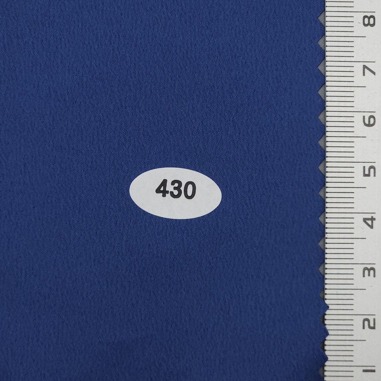 Solid Crepe Charmeuse Satin Polyester Woven Fabric - FAB1739 - Navy