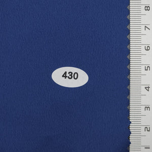 Solid Crepe Charmeuse Satin Polyester Woven Fabric - FAB1739 - Navy