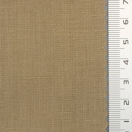 21s Solid Washing Linen Woven Fabric - FAB1678 - 1.Mirage-2.Rock-3.Dorado-4.Pale Oyster-5.Nomad-6.Silk-7.Cabbage Pont-8.Tallow-9.Bitter-10.Sorrell Brown 