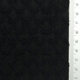 Solid Diamond Polyester Spandex Knit Fabric - FAB1582