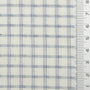 Distinct Check YarnDyed Cotton Polyester Woven Fabric - FAB1797 - Light Blue Plaid