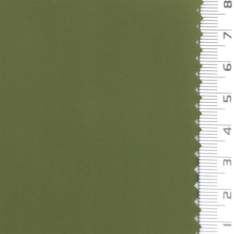Olive Green - Water Proof Solid Woven Nylon Fabric - FAB1875