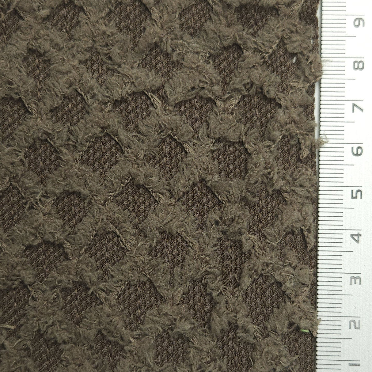 Solid Diamond Polyester Spandex Knit Fabric - FAB1582