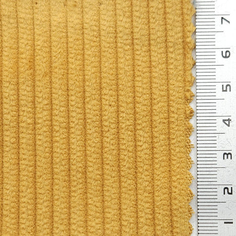 6Wale Solid Corduroy Cotton Woven Fabric - FAB1656 - 1.Sandrift-2.Tia Maria-3.Au Chico-4.Wine Berry-5.Milano Red-6.Alabaster-7.Pearl Lusta-8.Wafer-9.Sisal-10.Cashmere 