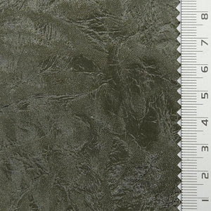 Solid Crease Satin Polyester Woven Fabric - FAB1791 - Olive green