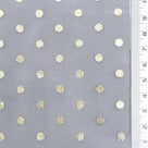 Foil Dot Polyester Knit Fabric - FAB1951 - Black