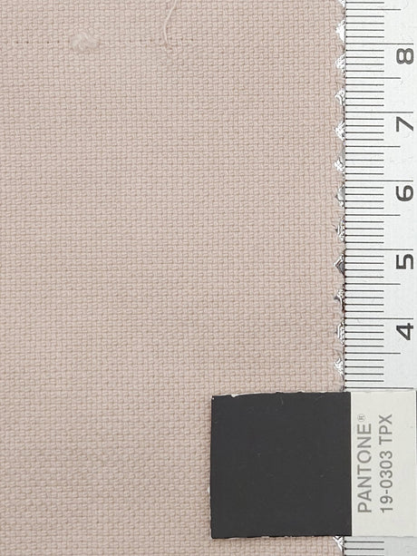 10s Solid Oxford Cotton Spandex Woven Fabric - FAB1659 - 1.Eggshell-2.Pastel Grey-3.Quill Grey-4.White-5.Soft Amber-6.Pavlova-7.Olive Green-8.Vanilla-9.Cloud-10.Concord 
