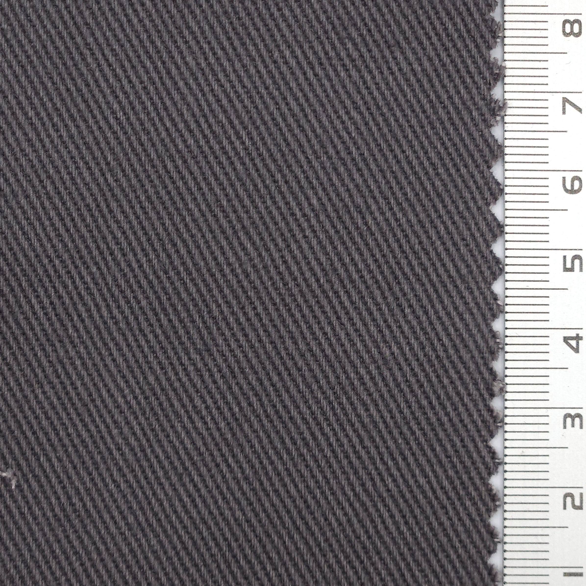 7s Solid Twill Washing Cotton Woven Fabric - FAB 1756 - 11.Charcoal Gray