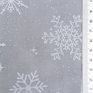 Snowflake Galaxy Polyester Knit Fabric - FAB1950 - Black