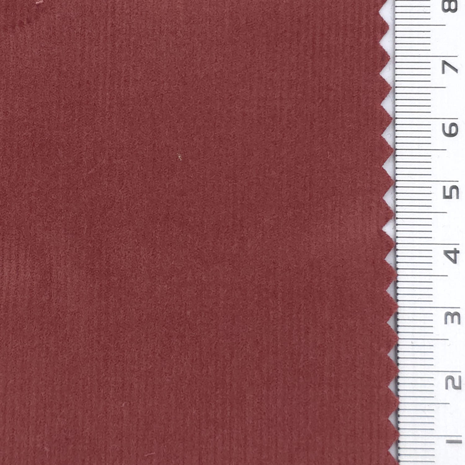 21 Wale Solid Corduroy Cotton Woven Fabric - FAB 1747 - V2-11: Burgundy