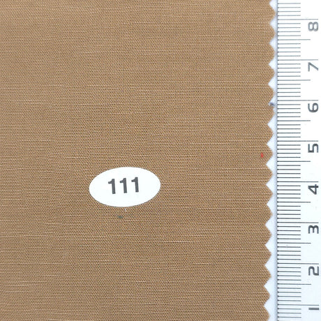 Tan - Linen Textured LR Woven Fabric - FAB1853