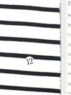 Solid Stripe Jersey Rayon Spandex Knit Fabric - FAB1726 - 1.Blue-2.Navy-3.Black-4.Red-5.Mellange-6.Olive-7.Dusty Pink-8.Red-9.White/Pink-10.White/Blue 