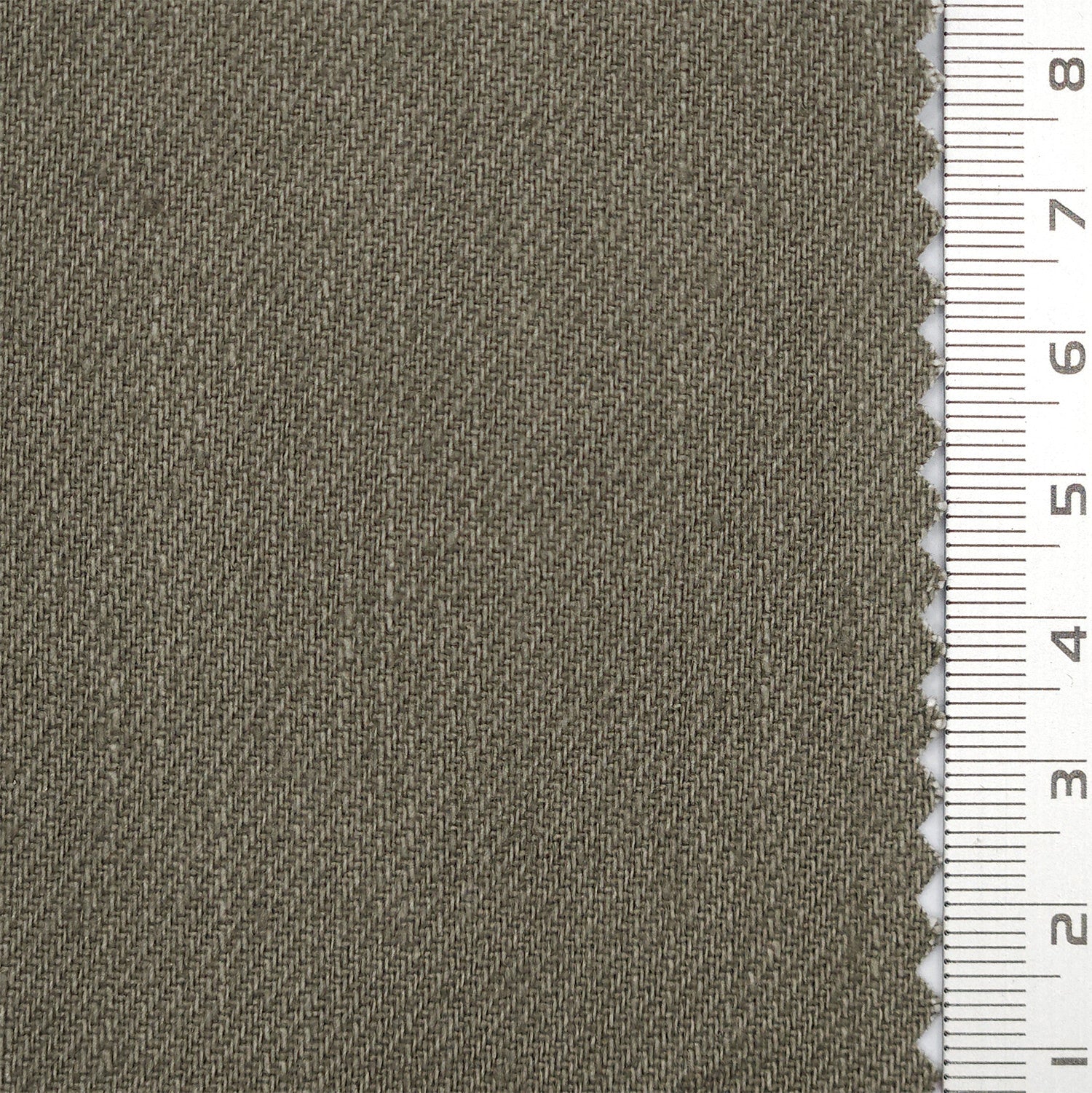 Solid Twill Slub Cotton Woven Fabric - FAB 1758 - 11.Olive Green