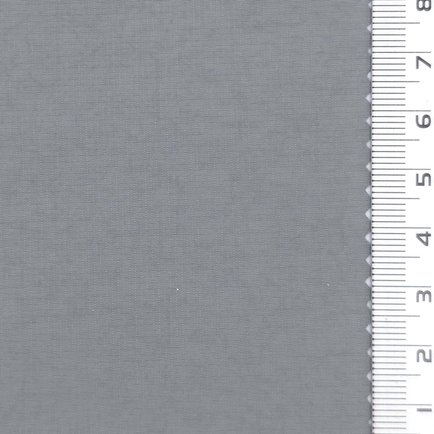 Steel Gray - Lightweight Waterproof Ripstop Nylon Technical Woven Fabric - FAB 1941