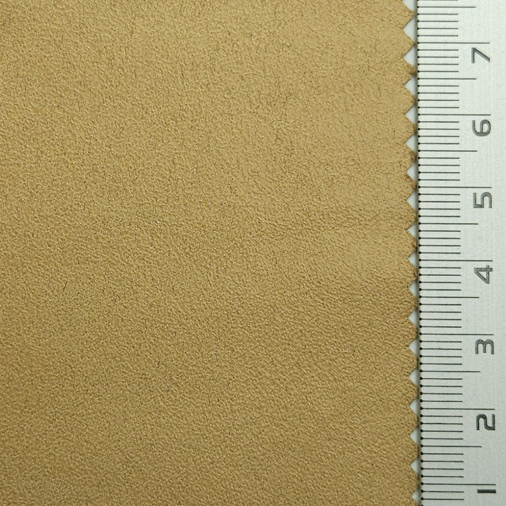 Crack Leather Polyester Woven Fabric - FAB1587