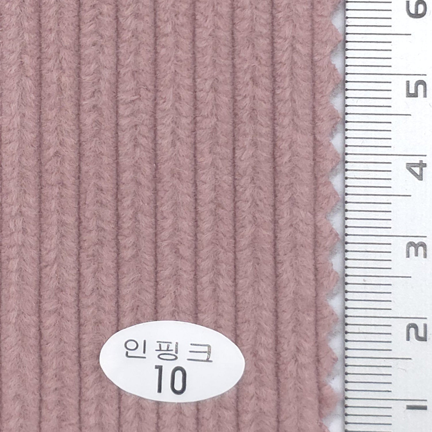 Indie Pink - 6Wale Solid Corduroy Cotton Woven Fabric - FAB 1656