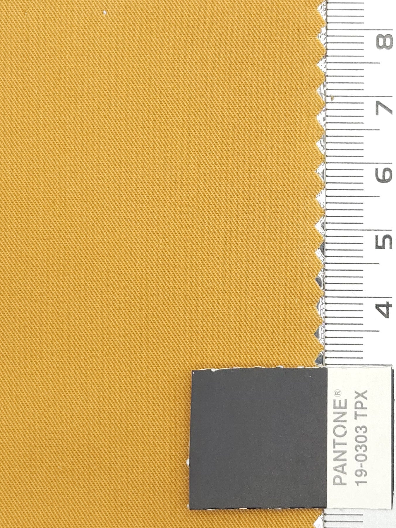 30'S Twill Cotton Woven Fabric | FAB1176 - Old Gold