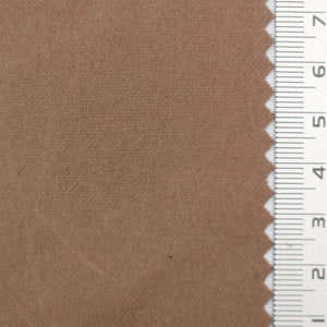 Solid Crack Suede Polyurethane Polyester Knit Fabric - FAB1764 - Brown