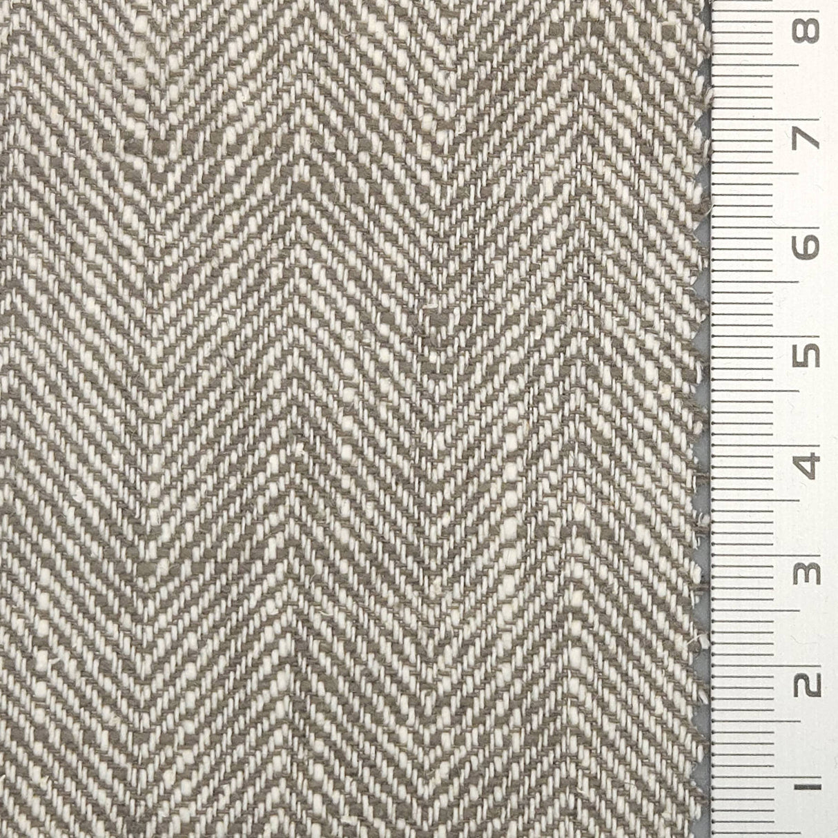 8s Herringbone Washing YarnDyed Cotton Linen Woven Fabric - FAB1676