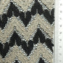 Solid Chevron Lace Polyester Nylon Spandex Knit Fabric - FAB1581