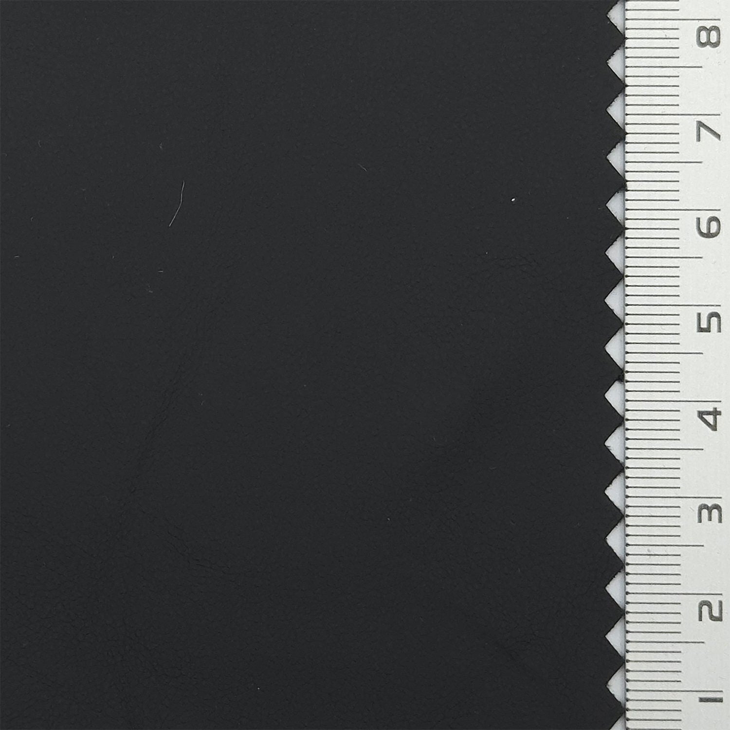 Soft Solid Leather Polyurethane Rayon Knit Fabric - FAB 1806 - 12.Black