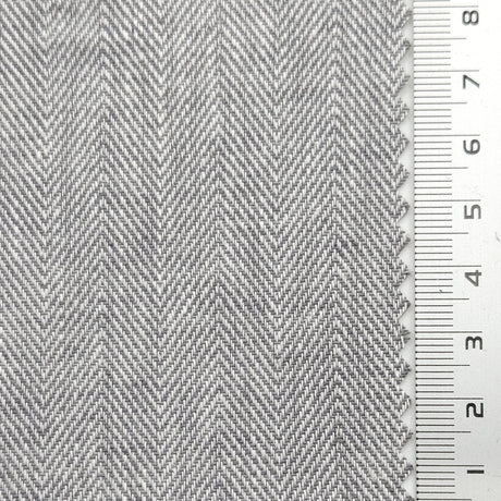 Herringbone YarnDyed Linen Rayon Woven Fabric - FAB1650 - 1.Maverick-2.Rose-3.Periwinkle-4.Heather-5.Clam Shell-6.Barley White-7.Raffia-8.Tasman-9.Arrowtown-10.Napa 