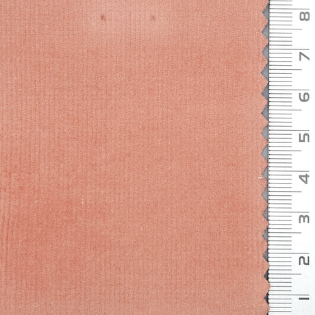 28Wale Solid Corduroy Cotton Spandex Woven Fabric - FAB1666 - 1.Soft Amber-2.Schooner-3.Sandrift-4.Barley Corn-5.Oyster Pink-6.Puce-7.Nebula-8.Lunar Green-9.Aztec-10.Apache 