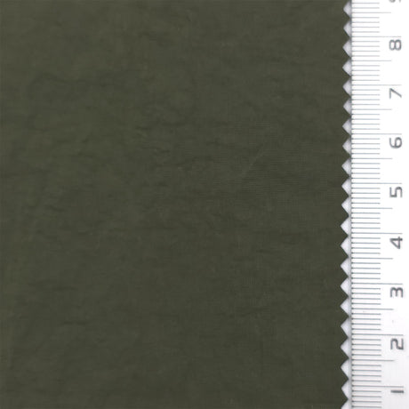 Olive Green - Washer Nylon Woven Fabric - FAB1865