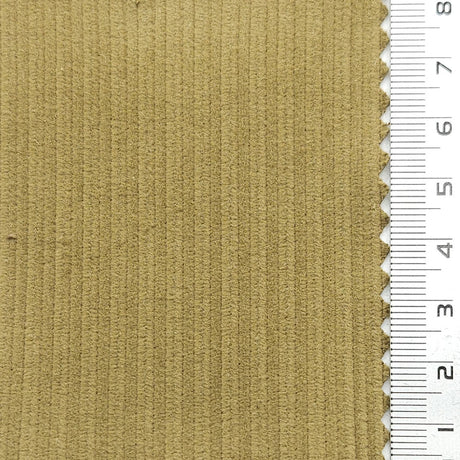 11Wale Solid Corduroy Cotton Woven Fabric - FAB1655 - 1.Petite Orchid-2.Oyster Pink-3.Milk White-4.Sour Dough-5.Pale Taupe-6.Shingle Fawn-7.Dark Tan-8.Cigar-9.Japonica-10.Sand Dune 