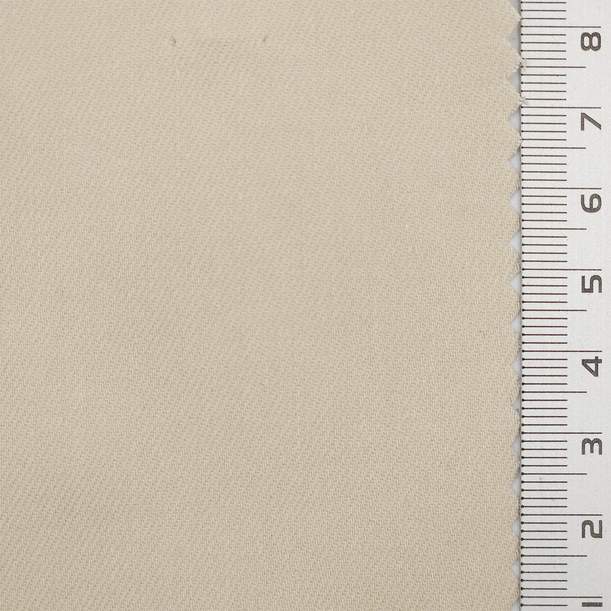 20s Solid Twill Polyester Cotton Woven Fabric - FAB1754 - Beige