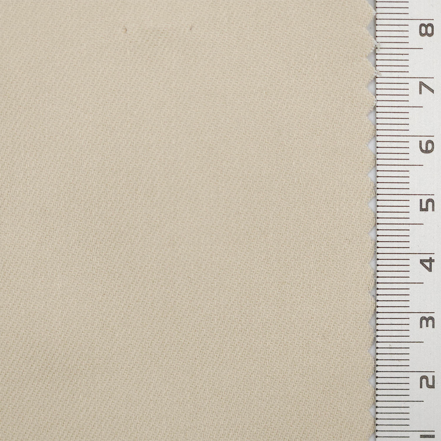 20s Solid Twill Polyester Cotton Woven Fabric - FAB 1754 - 12.Beige