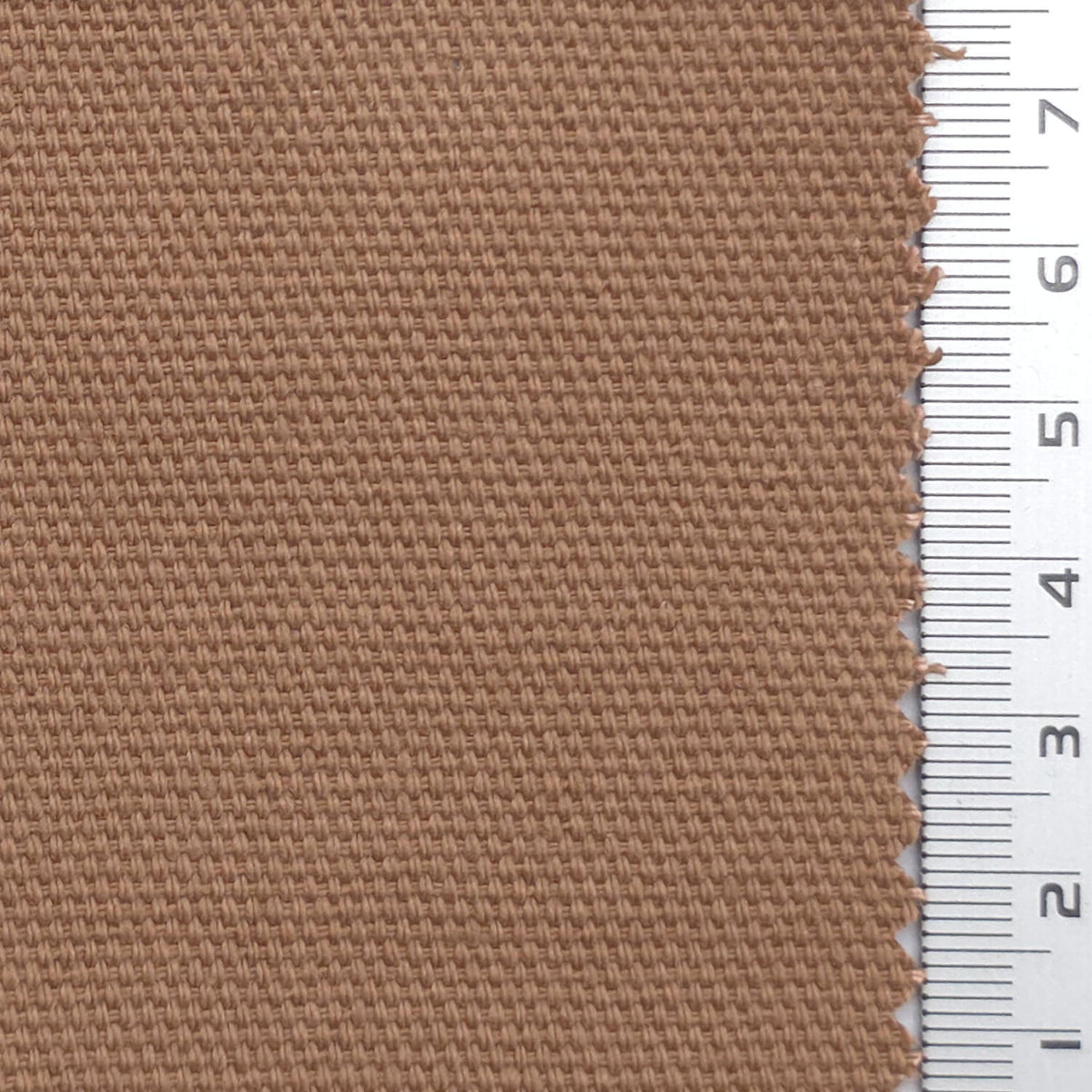 Solid 7 Count Cotton Oxford Woven Fabric - FAB1981 - Tan