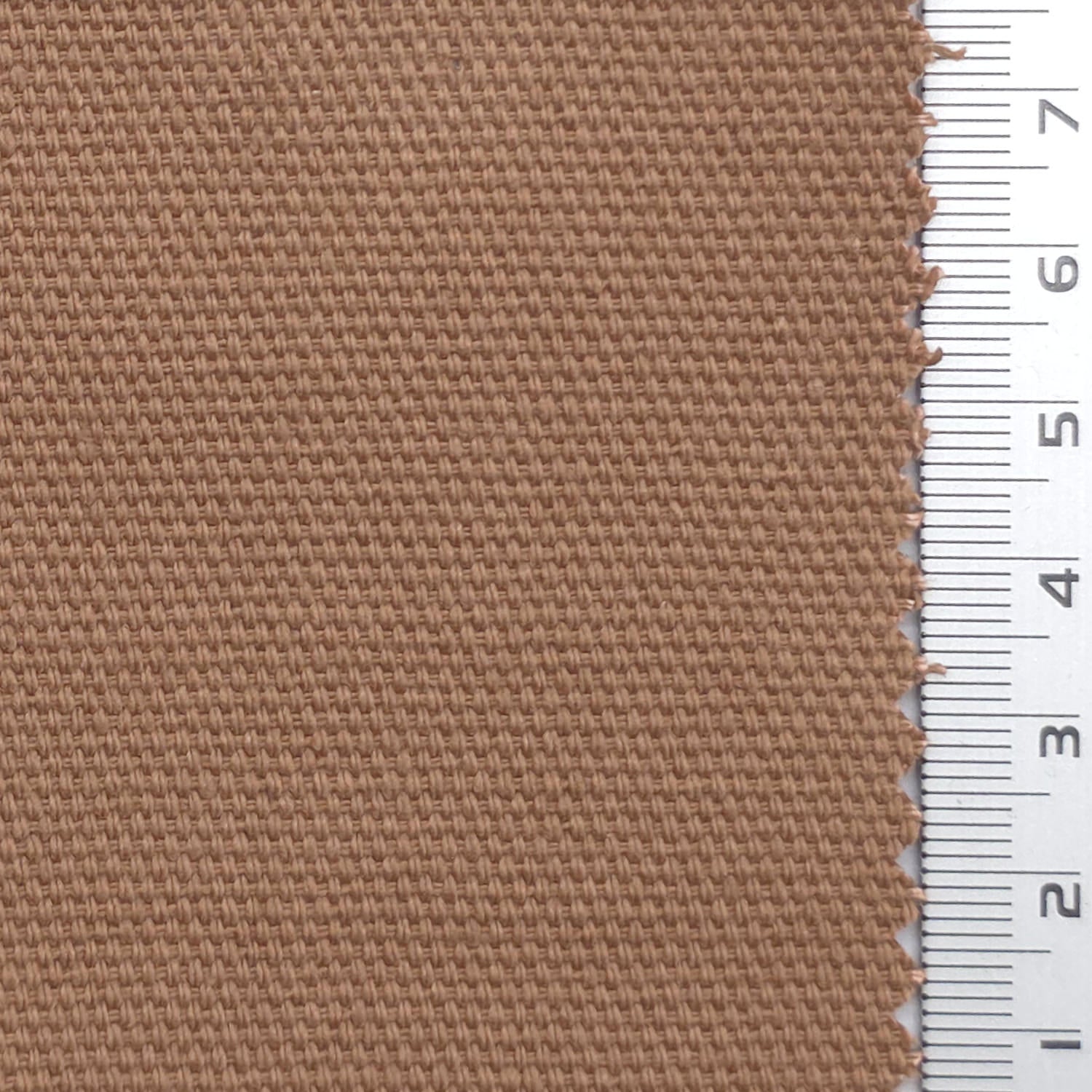Solid 7 Count Cotton Oxford Woven Fabric - FAB1981 - Tan