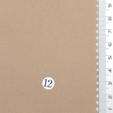 Polyester like Spandex Woven Fabric (V2) - FAB1437 - 1.Pink-2.Yellow-3.Light Yellow-4.Dusty Pink-5.Coral-6.White-7.Ivory-8.Ivory-9.Grey Pink-10.Tan 