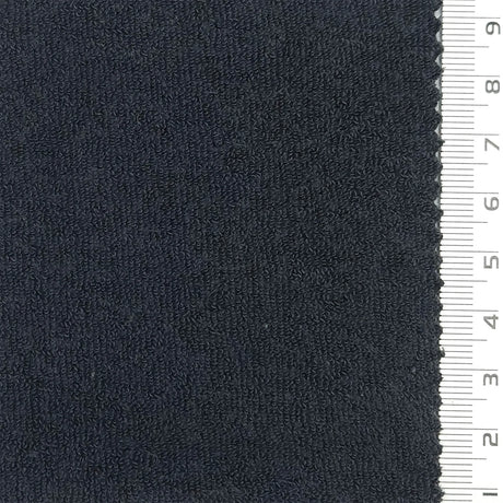 Towelling Solid Terry Cotton Polyester Knit Fabric - FAB1766 - 1.Light pink-2.White-3.Ivory-4.Light beige-5.Pale yellow-6.Tan-7.Dark green-8.Forest green-9.Charcoal gray-10.Taupe 