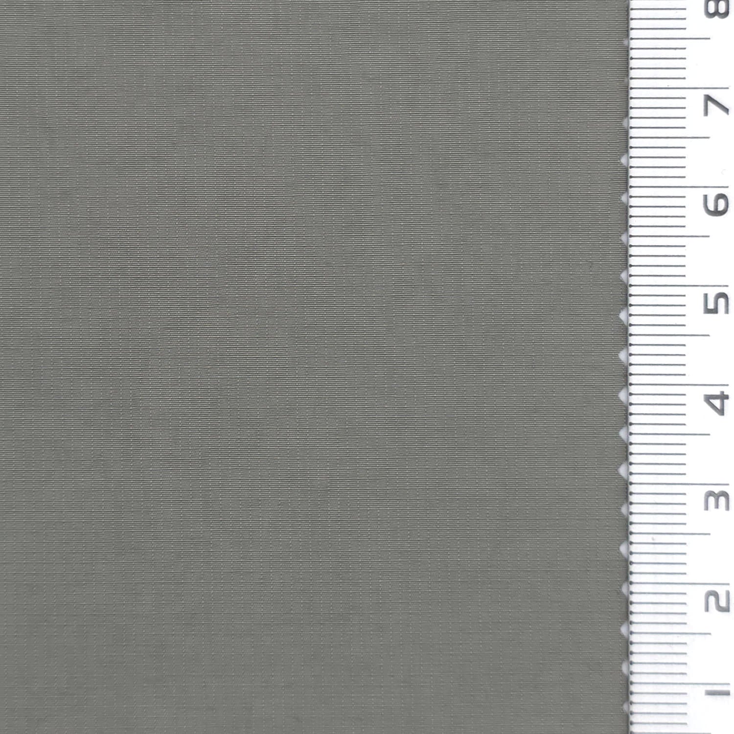 Gray - Lightweight Waterproof Ripstop Nylon Technical Woven Fabric - FAB 1941