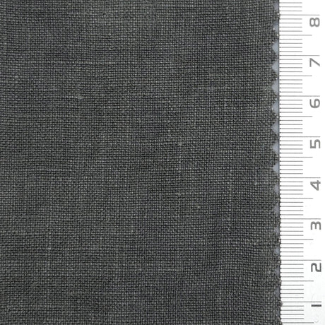 9s Solid Enzyme Washing Linen Woven Fabric - FAB1662 - 1.Chambray-2.Polo Blue-3.Midnight Express-4.Wild Sand-5.Grain Brown-6.Pavlova-7.Rob Roy-8.Sante Fe-9.Fallow-10.Tosca 