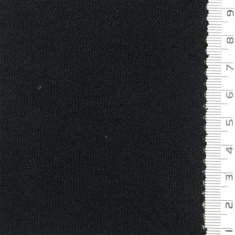 Towelling Solid Terry Cotton Polyester Knit Fabric - FAB1766 - 1.Light pink-2.White-3.Ivory-4.Light beige-5.Pale yellow-6.Tan-7.Dark green-8.Forest green-9.Charcoal gray-10.Taupe 