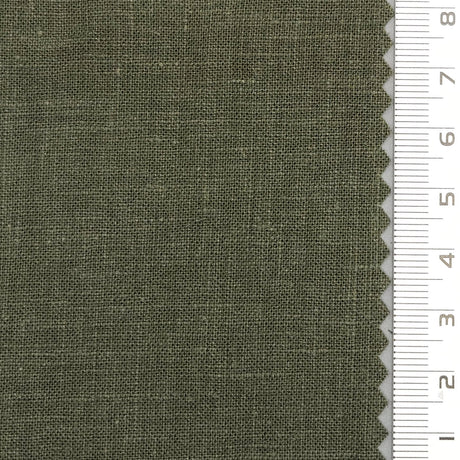 Solid Enzyme Washing Linen Rayon Woven Fabric - FAB1679 - 1.Link Water-2.Botticelli-3.Cavern Pink-4.Pearl Bush-5.Pavlova-6.Old Gold-7.Sea Buckthorn-8.Sorbus-9.Desert-10.Zorba 