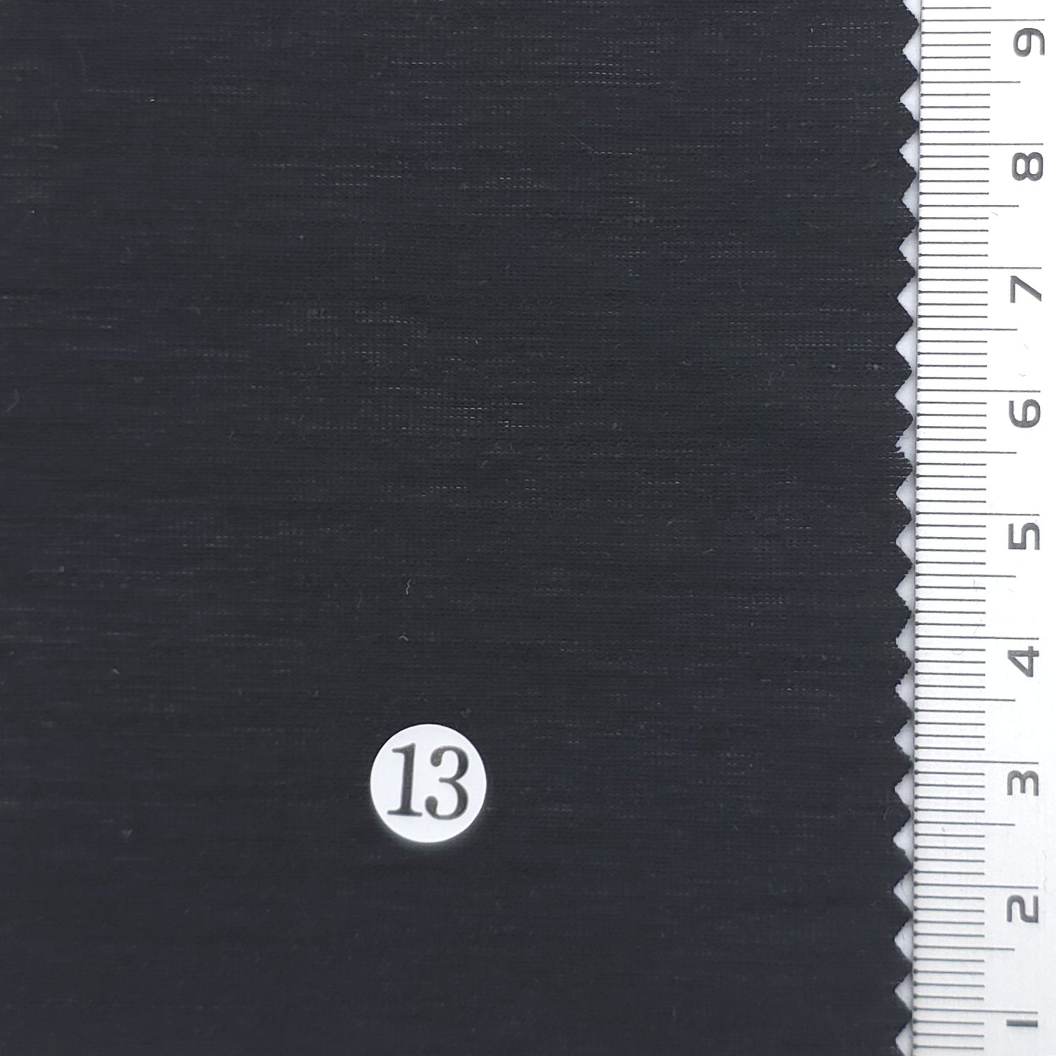 Solid Rayon Nylon Linen Woven Fabric - FAB1975 - Black