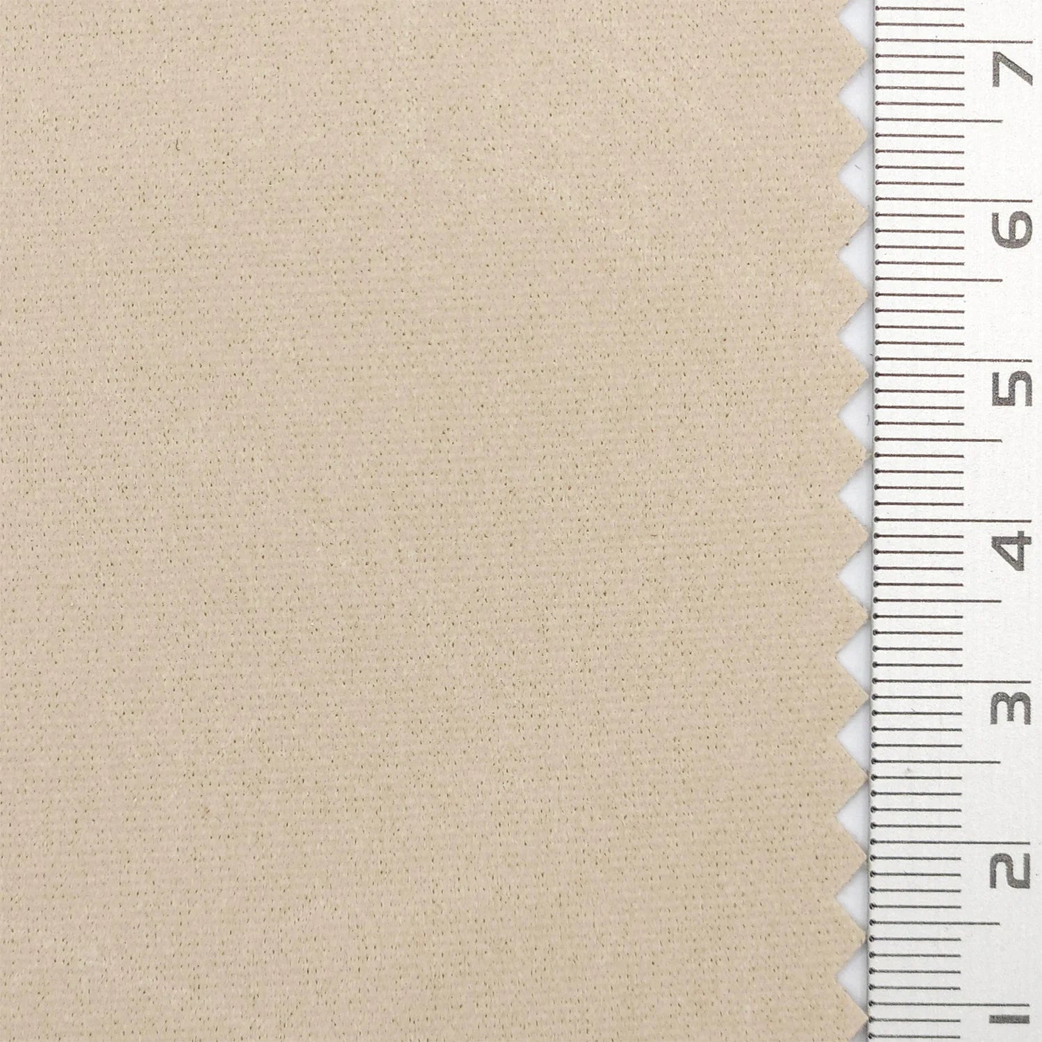 Solid Crack Suede Polyurethane Polyester Knit Fabric - FAB 1764 - 14.Beige