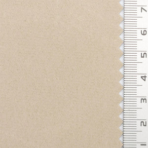 Solid Crack Suede Polyurethane Polyester Knit Fabric - FAB1764 - Ivory