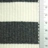 1 Inch Stripe Rib Cotton Spandex Knit Fabric - FAB1608 - 1.White/Black-2.White/Navy-3.White/Red-4.White/Blue-5.White/Blue-6.White/Pink-7.White/Grey-8.White/Green-9.White/Beige-10.White/Royal 