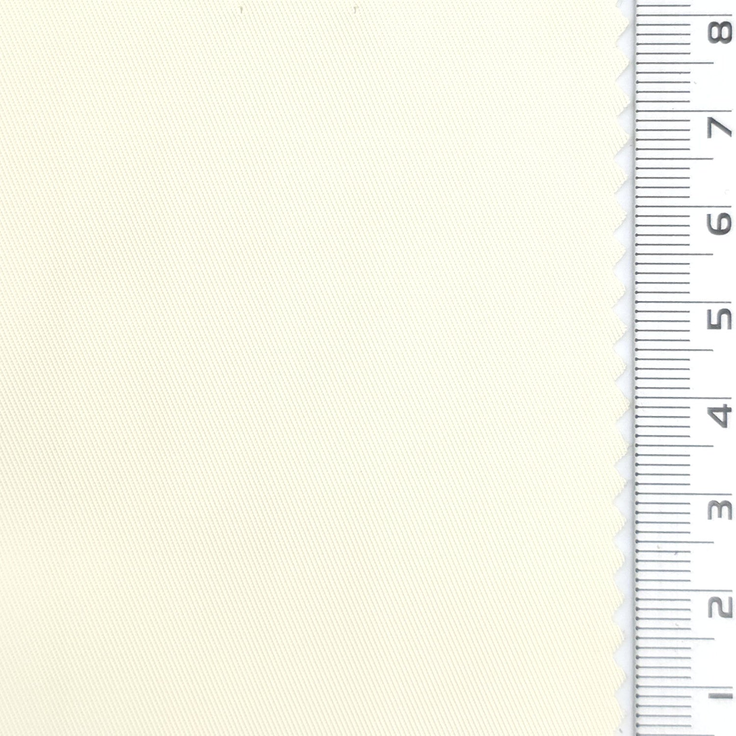 Cream - Structured 150D Memory Polyester Twill Woven Fabric - FAB 1940