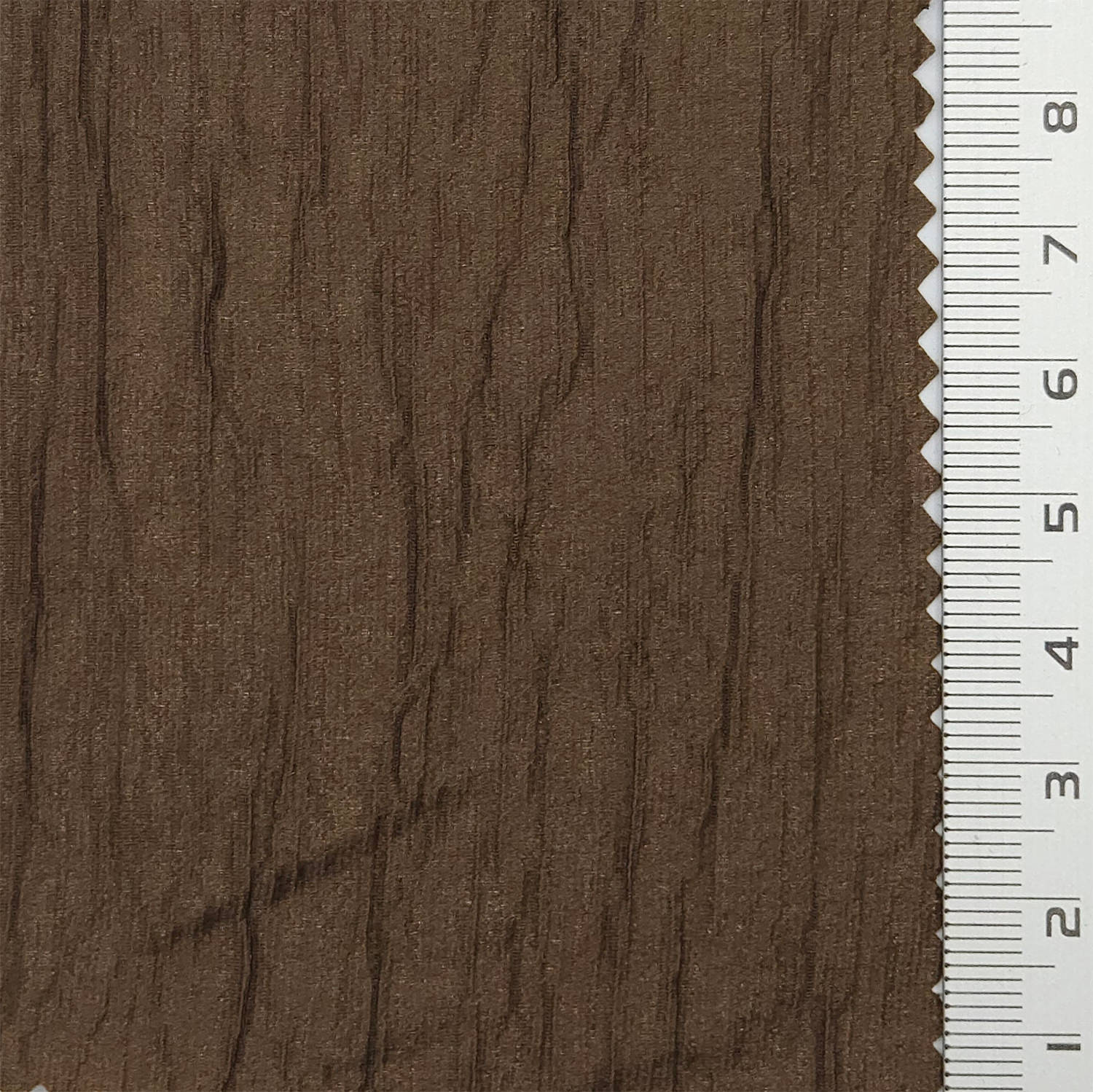 Solid Pleated Satin Acetate Polyester Tencel Woven Fabric - FAB 1792 - 14.Dark brown