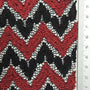 Solid Chevron Lace Polyester Nylon Spandex Knit Fabric - FAB1581